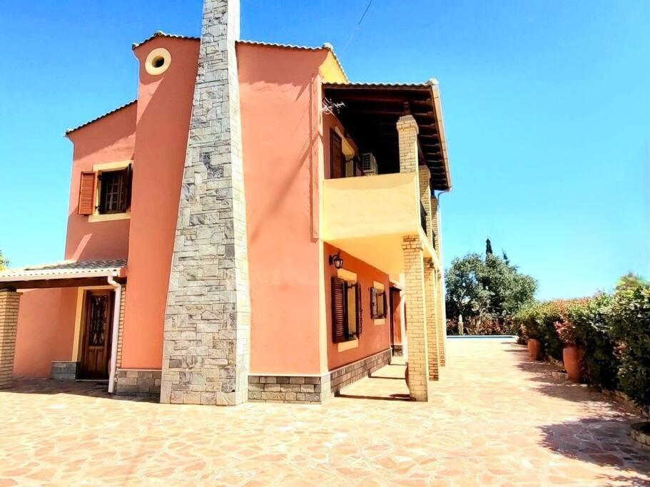 Poli House Family Villa W/ Pool Corfu  Экстерьер фото